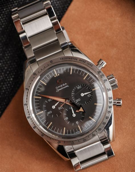 omega speedmaster '57 chronograph|1957 Omega Speedmaster used.